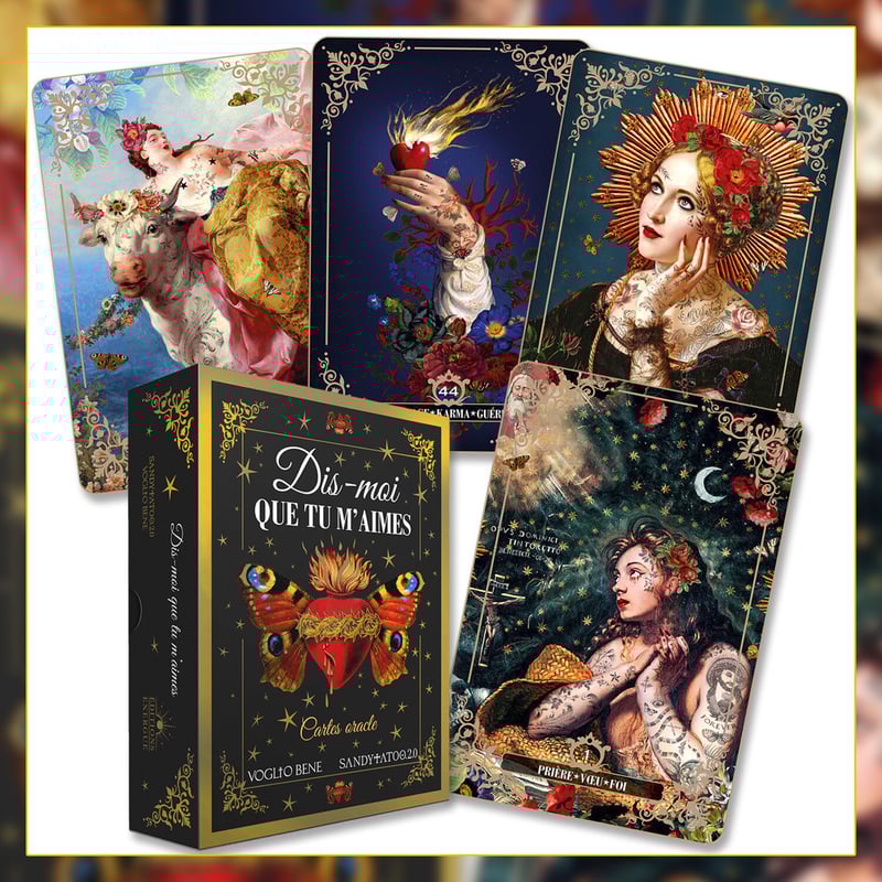 フランス語】Tell me you love me oracle【オラクルカード】 | mu