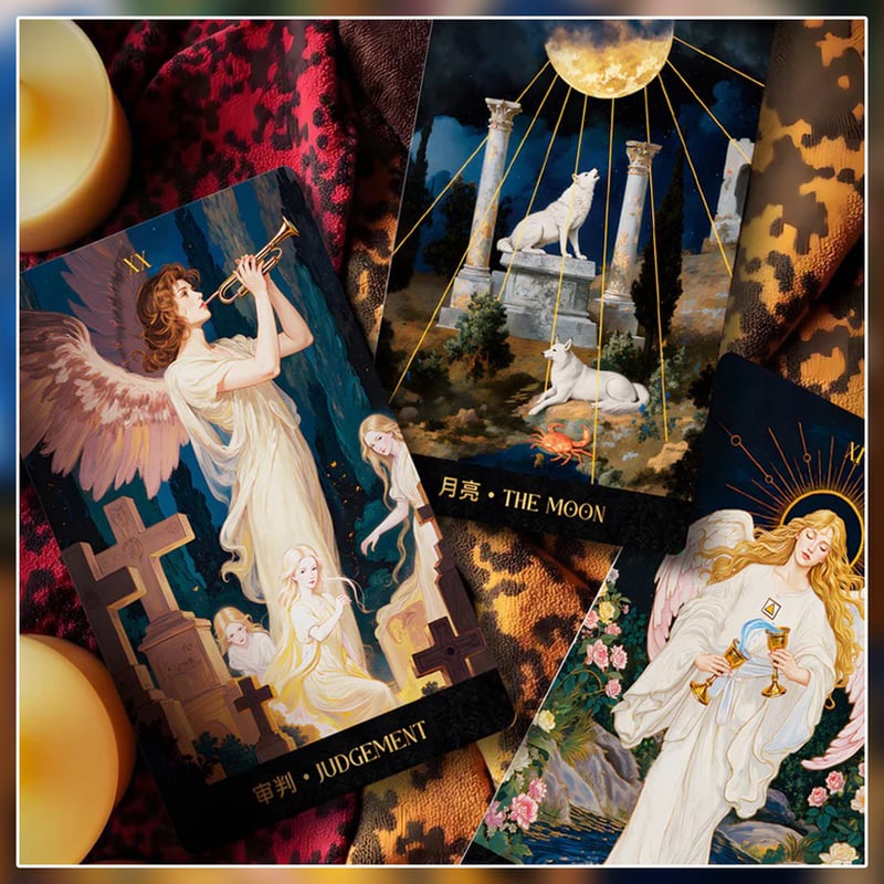 ミニサイズ】Moonshadow Floral Vow Tarot【タロットカード】 | m