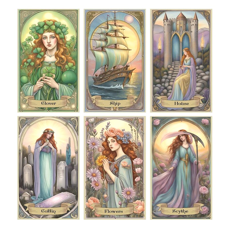 Star Path Lenormand Cards【ルノルマンカード】 | musemuse