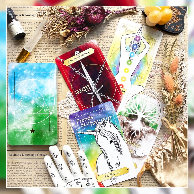 フランス語】ソウルメイトからのメッセージ【オラクルカード】 | musemuse