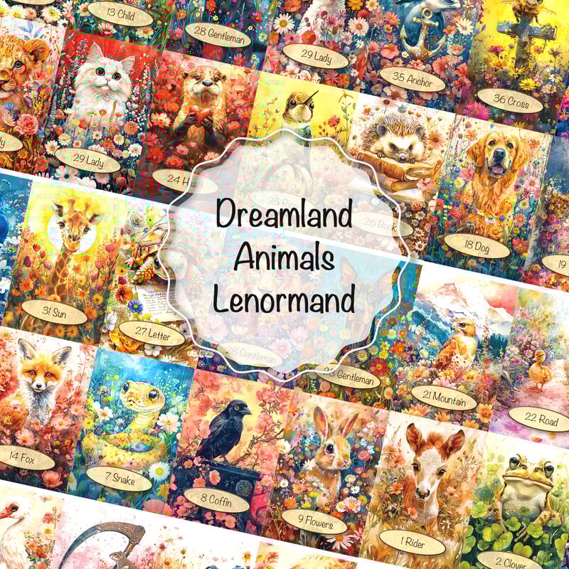ふわりKarten Lenormand  ルノルマンカード ルノルマンカード