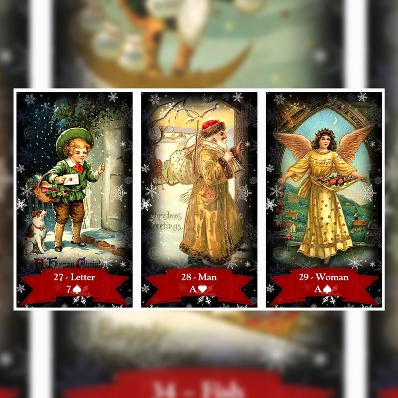 Christmas Lenormand【ルノルマンカード】 | musemuse