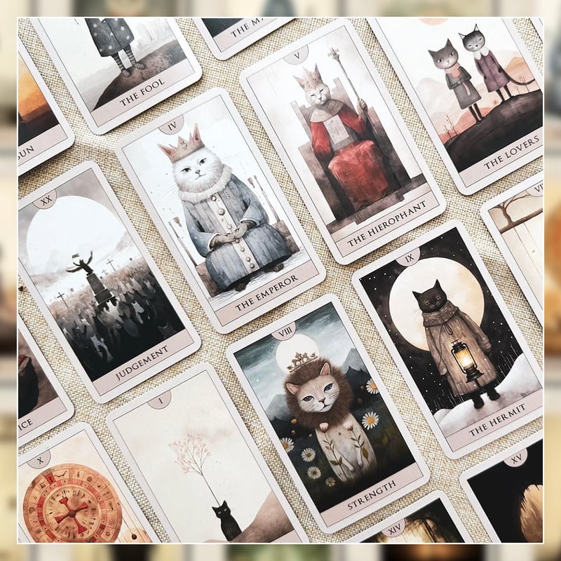 Cat Tarot Deck【タロットカード】 | musemuse