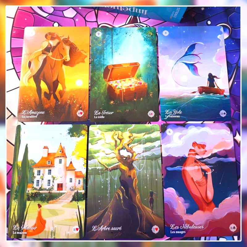 フランス語】Impétueuse Lenormand【ルノルマンカード】 | musemuse