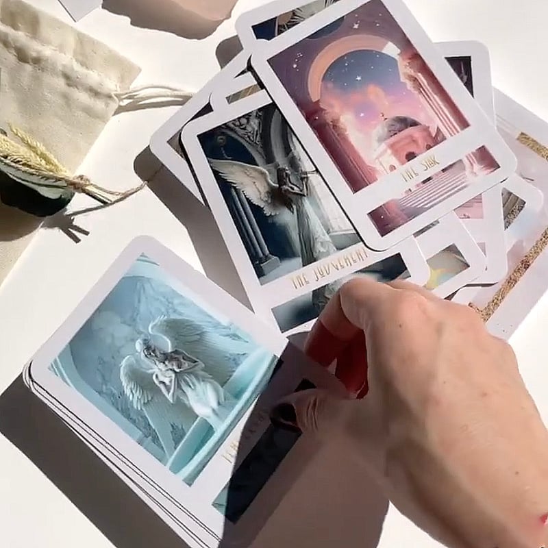 正規品タロットカード】希少レア！鮮やかなパステルカラーの花×夢美麗