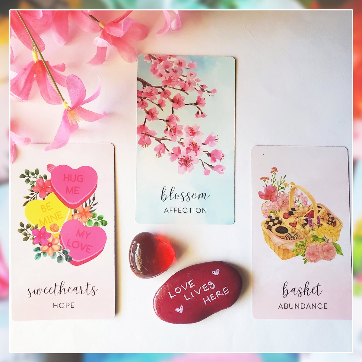 Oracle Card Spring Seeds Rabbit Spring Equinox Oracle【オラクルカード】 | musemuse