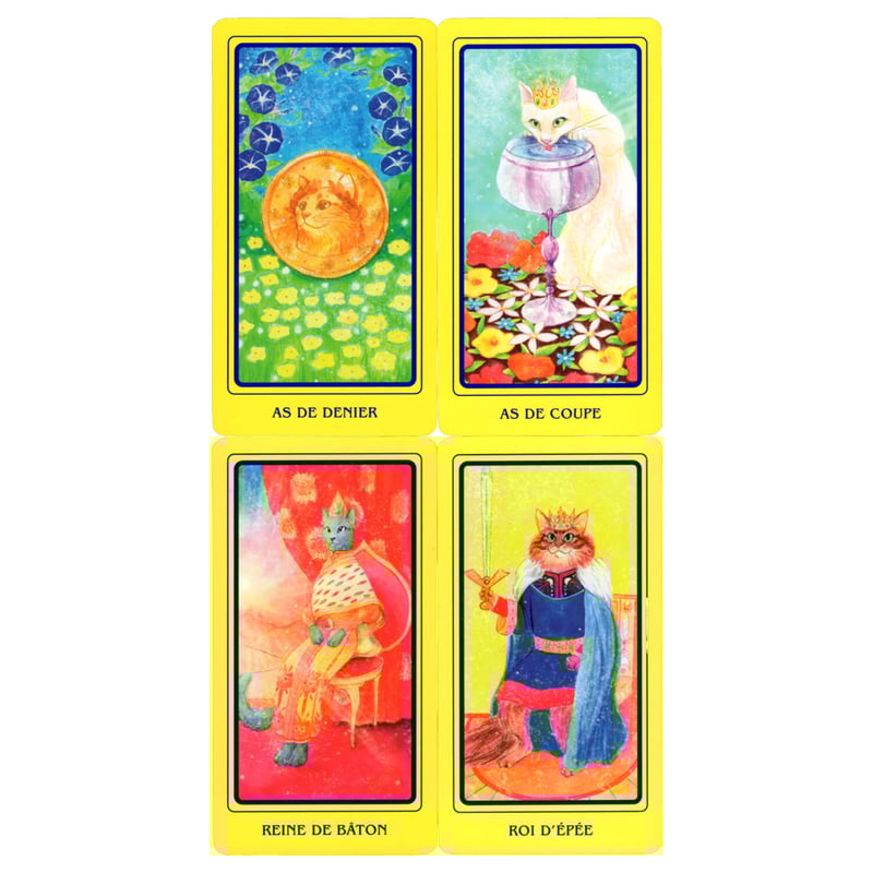 フランス語】猫のタロット【タロットカード】 | musemuse