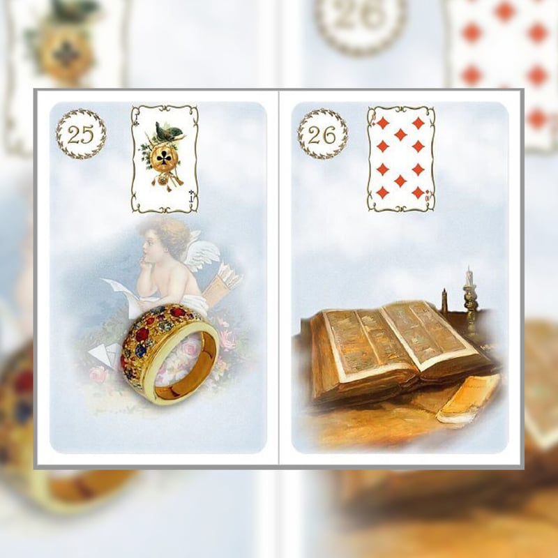 Blue Lenormand cards【ルノルマンカード】 | musemuse