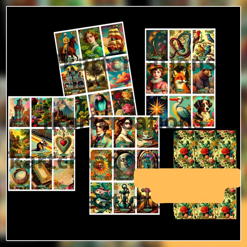 予約商品】Victorian Lenormand【ルノルマンカード】 | musemuse