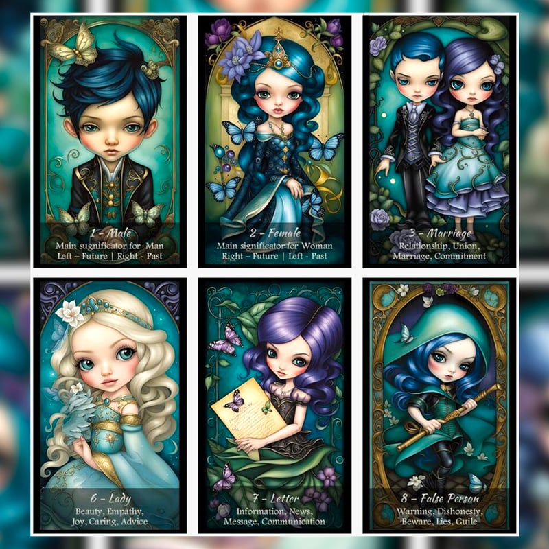 Bavarian Kipper cards【キッパーカード・ルノルマンカード】 | musemuse