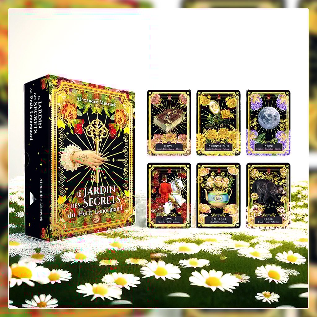 フランス語】秘密の花園プチルノルマン【ルノルマンカード】 | musemuse