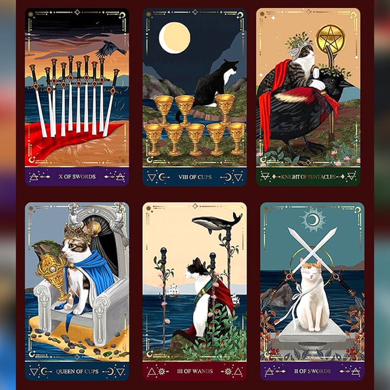 2025ver】MUSE CAT TAROT マスターバージョン【タロットカード】 | mu