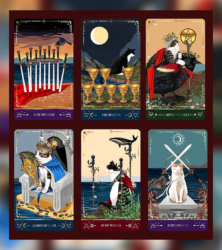 2025ver】MUSE CAT TAROT マスターバージョン【タロットカード】 | mu
