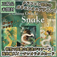 I-Ching Oracle Snake Edition【オラクルカード】