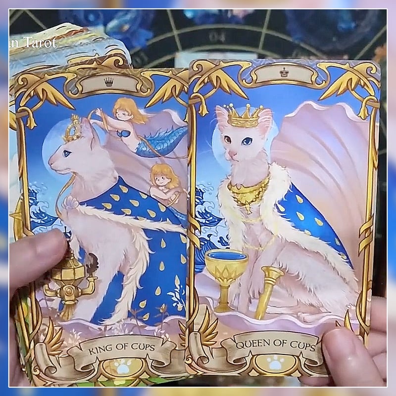 予約商品】【コッパーエッジ】Nine Lives Cat Tarot【タロットカード