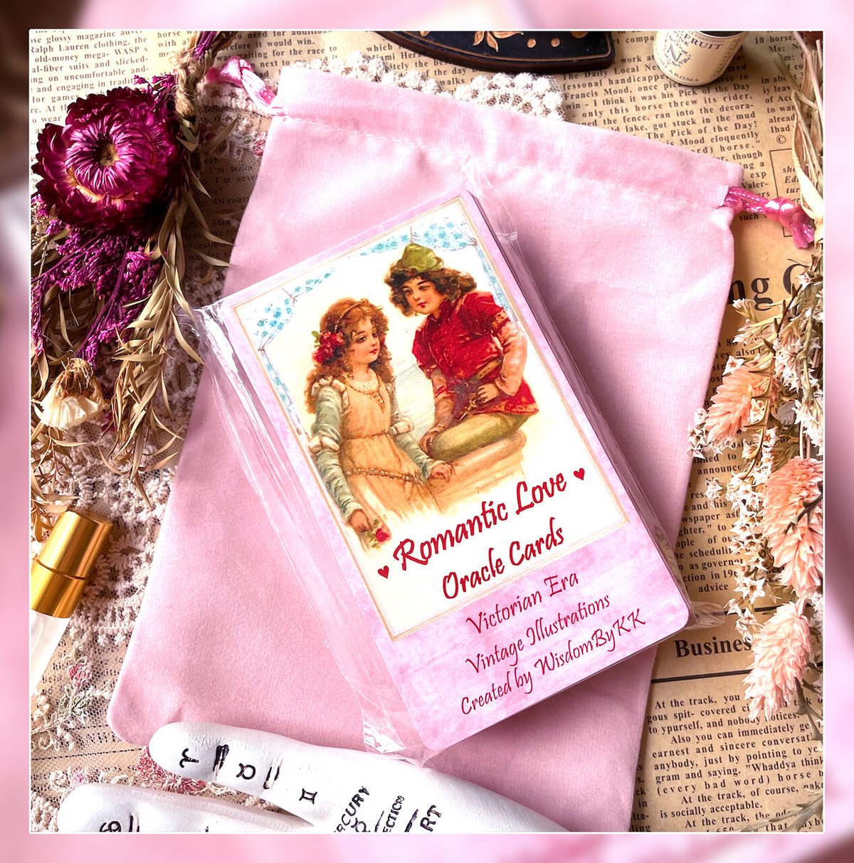 K8888様おまとめ専用　新品 赤がテーマのキスラブオラクルカード 全60枚 fit=scale-down,w=1200