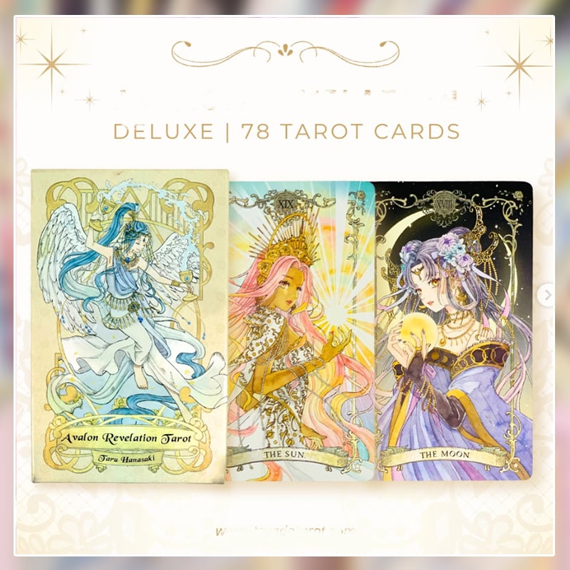 【正規品】美麗＆キュートなイラスト✨特装版✨伝説の国を描いたタロットカード✨限定 予約商品】【コレクターズエディション】Avalon Revelations Tarot