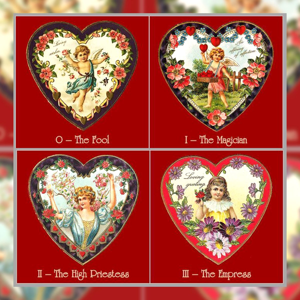 Hearts Tarot deck【タロットカード】 | musemuse