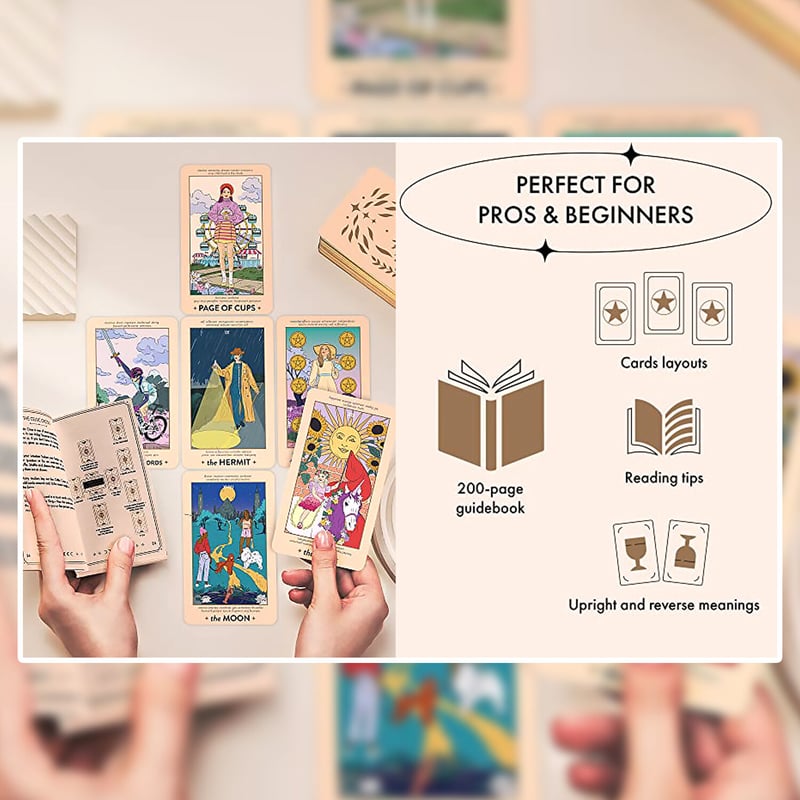 エフェメアデッキ タロットカード 正規品希少品 Amazon.co.jp: Wyspell フェミニンなタロットカードデッキ