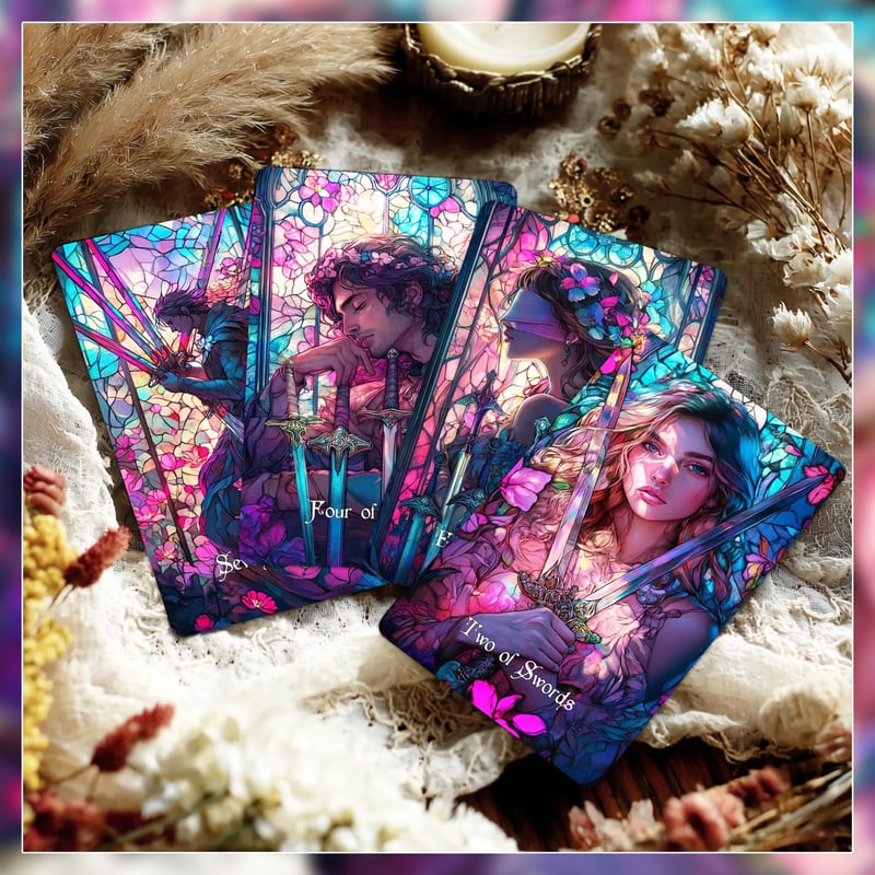 Stained Glass Bloom Tarot Deck【タロットカード】 | musemuse