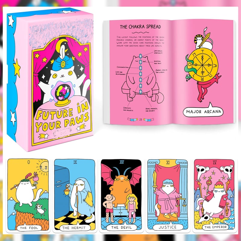 Paws Tarot Deck【タロットカード】 | musemuse