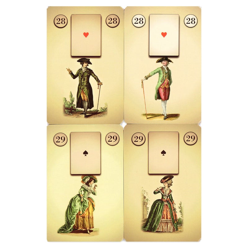 伝統的なルノルマンカード | musemuse