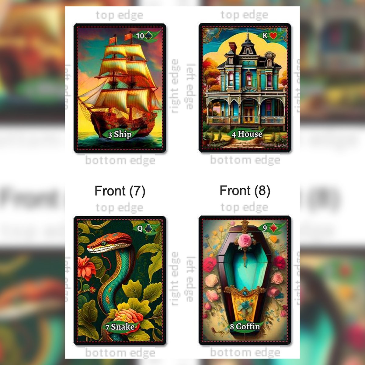 予約商品】Victorian Lenormand【ルノルマンカード】 | musemuse