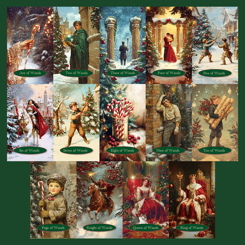 クリスマスウィッシュズタロットカード | musemuse