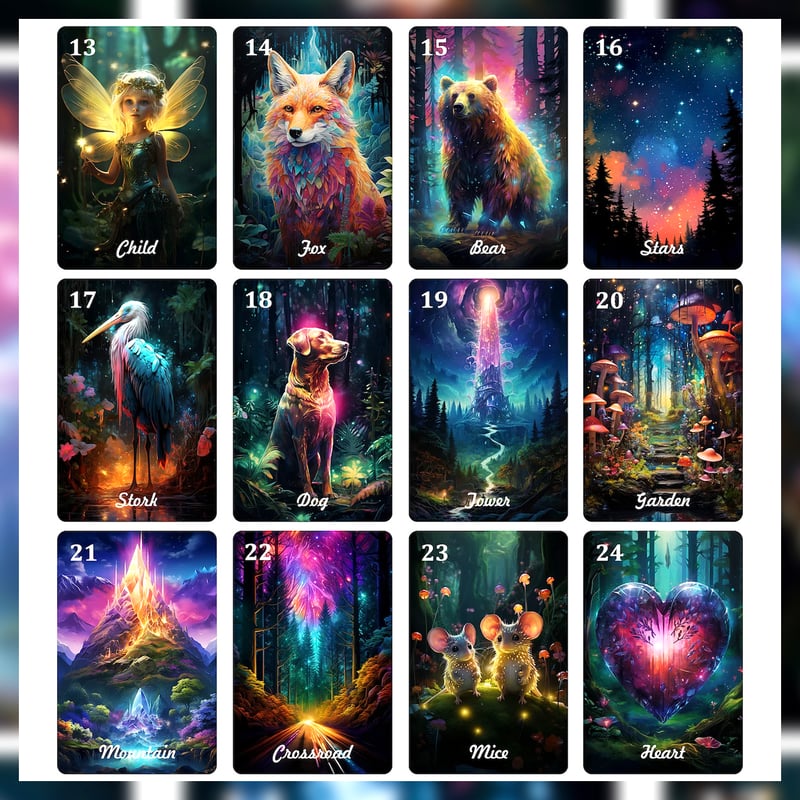 予約商品】Magic Forest Lenormand【ルノルマンカード】 | musemuse