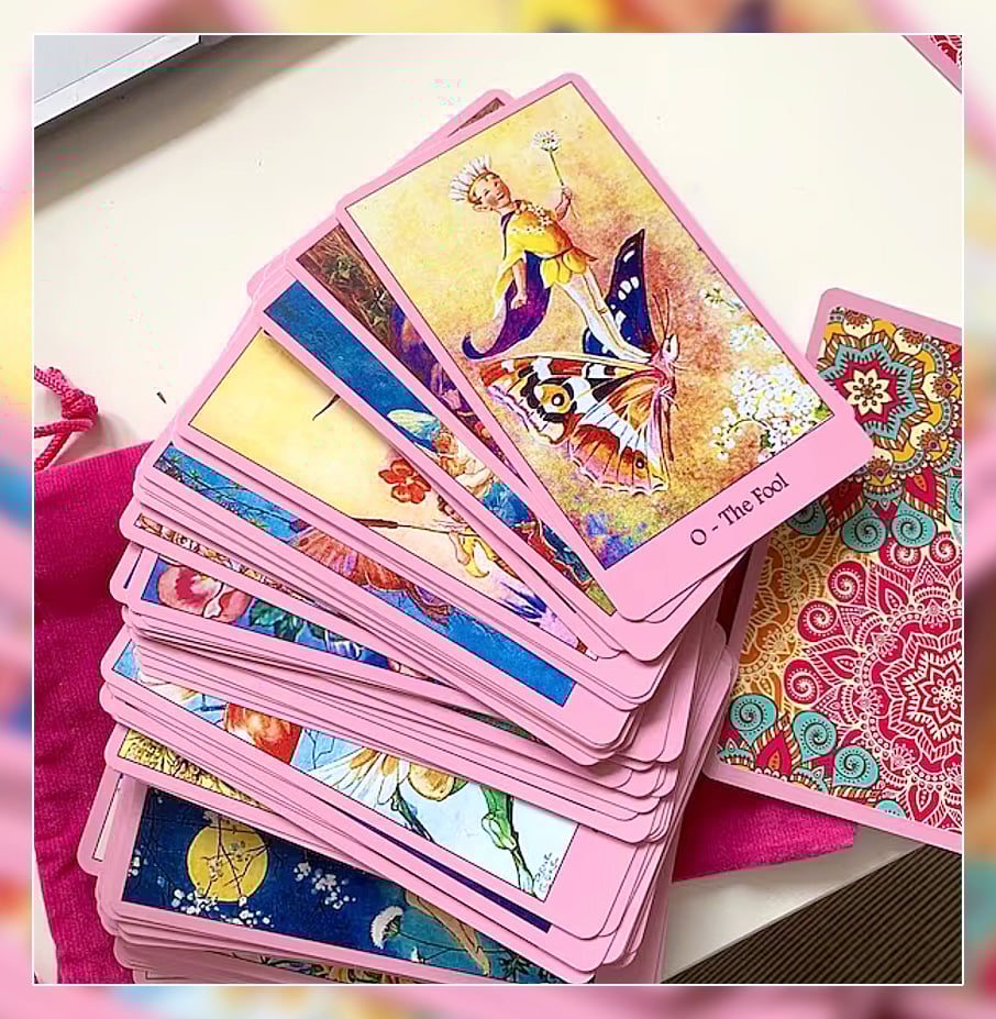 洋書 Fairy Land tarot deck Fairy Land Tarot Deck. Rene Cloke Art - Etsy