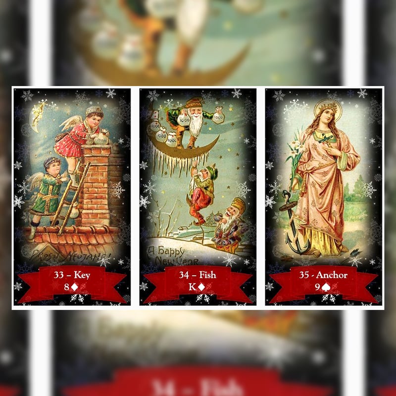 Christmas Lenormand【ルノルマンカード】 | musemuse