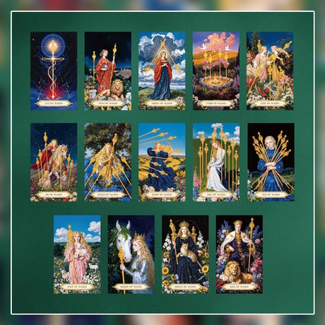 【ミニサイズ】Moonshadow Floral Vow Tarot【タロットカード】