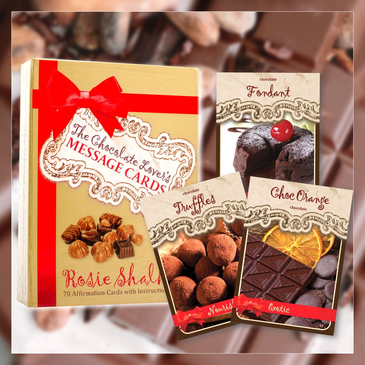 ✅訳あり品✨絶版となったおしゃれでかわいいチョコレートのオラクルカードが復刊✨ ✨人気作！✨絶版となったチョコレートのオラクルカードが復刊