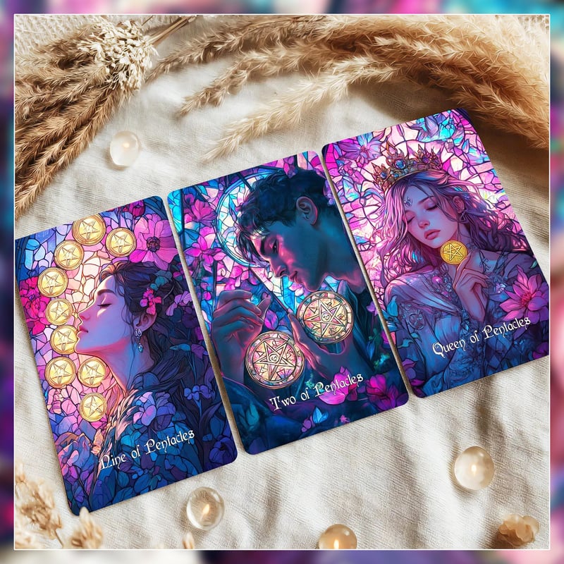 Stained Glass Bloom Tarot Deck【タロットカード】 | musemuse