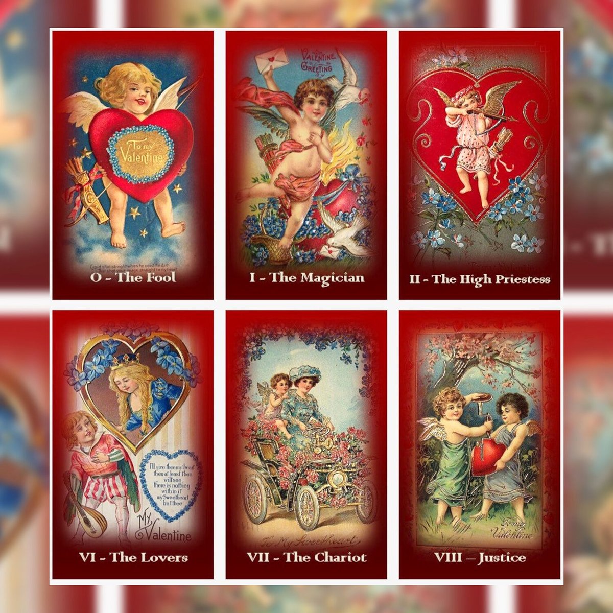 予約商品】Valentine's Day Tarot Deck【タロットカード】 | mus