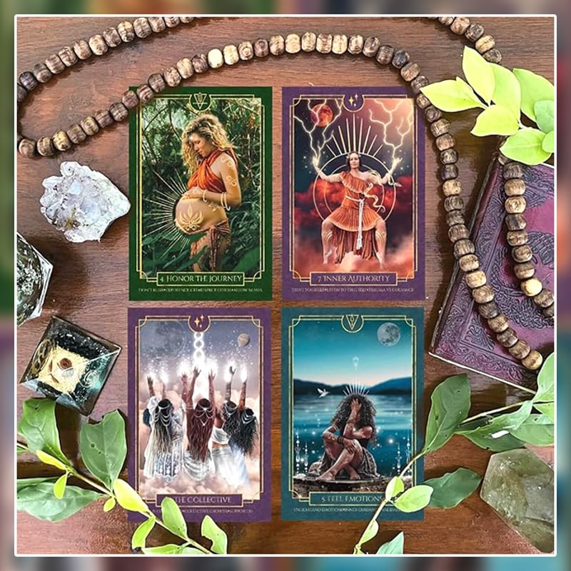 予約商品】Elemental Empath Oracle Deck【オラクルカード】 | m