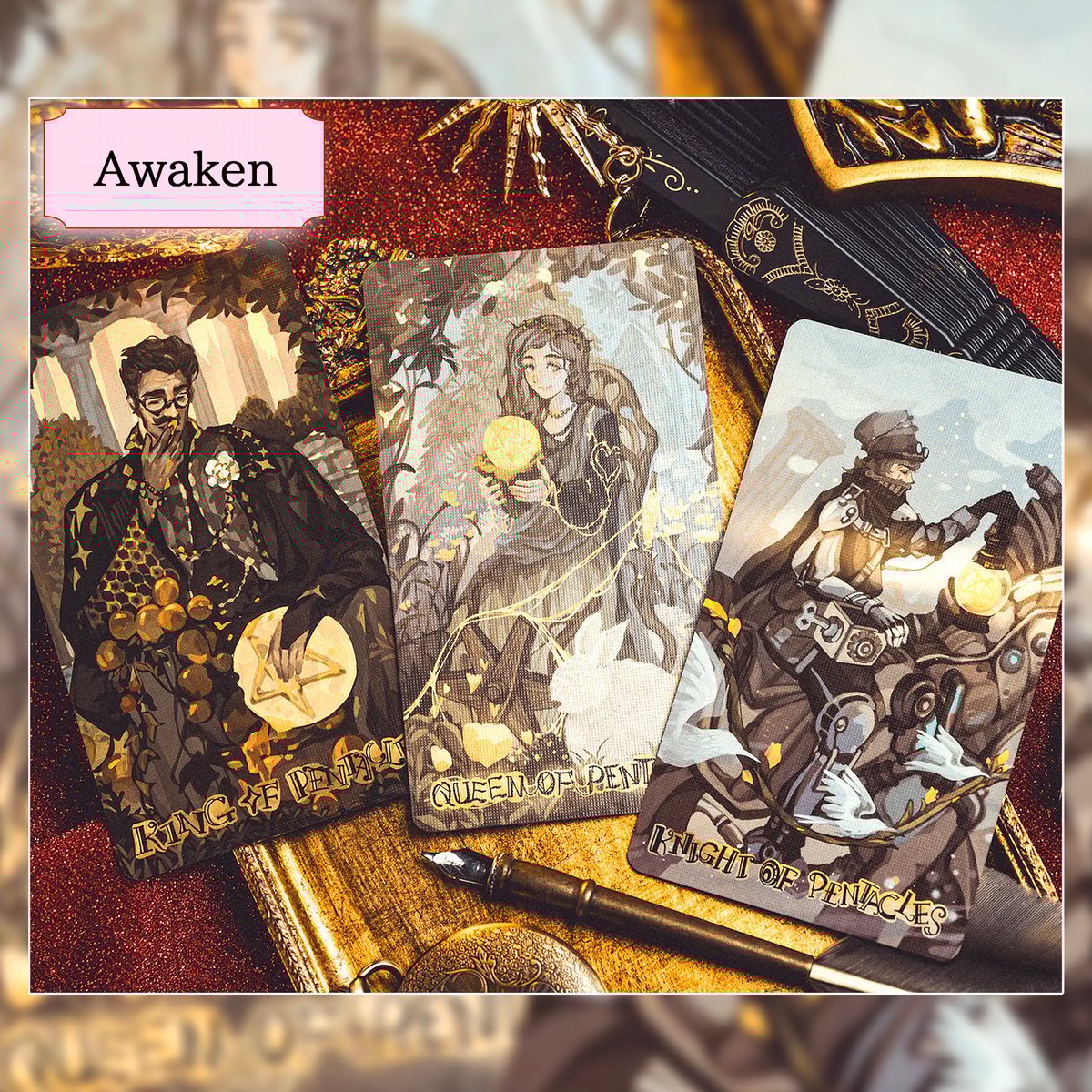 【タロット】Eclectic Tarot★ 予約商品】【銀縁】Exile Tarot【タロットカード】 | musemuse