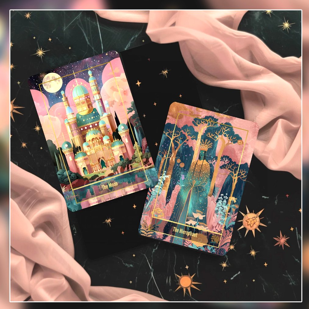 【正規品タロットカード】超レア✨トルコの美麗インディーズ✨太陽のデッキ（黒） 正規品タロットカード】超レア✨トルコの美麗インディーズ✨太陽