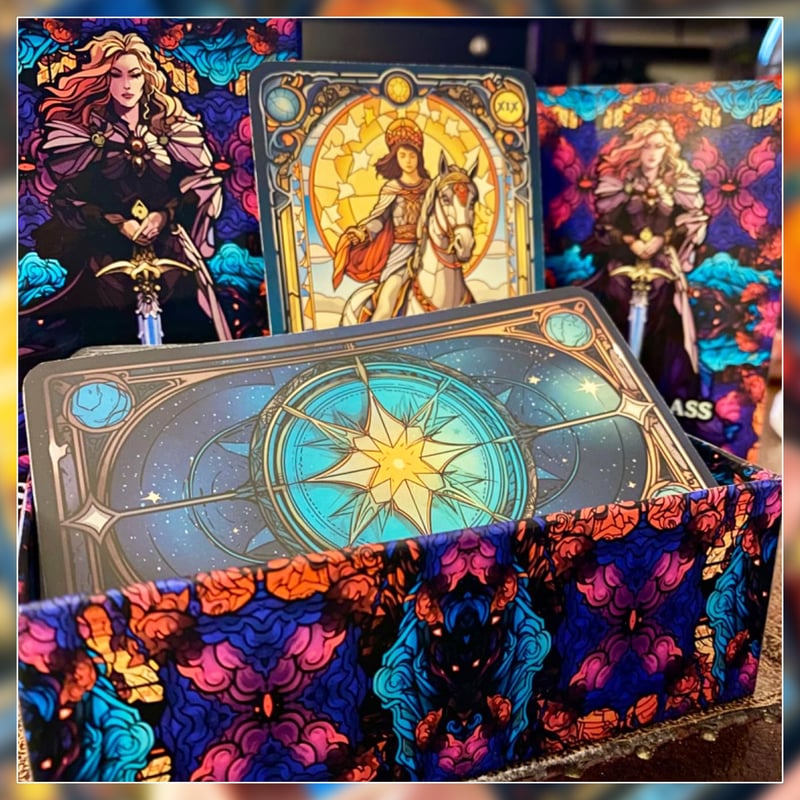 Stained Glass Tarot Cards【タロットカード】 | musemuse