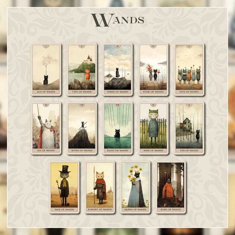 Rin★CATタロット Cat Tarot Deck【タロットカード】 | musemuse
