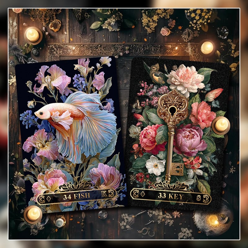 花の季節のルノルマン【ルノルマンカード】 | musemuse