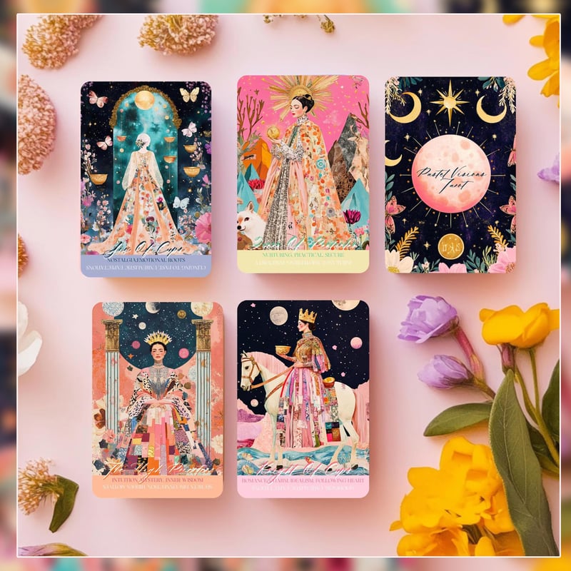 再入荷なし！ラスト１点【正規品タロットカード】美麗インディーズ✨夢物語のタロット Pastel Vision Tarot【タロットカード】 | musemuse
