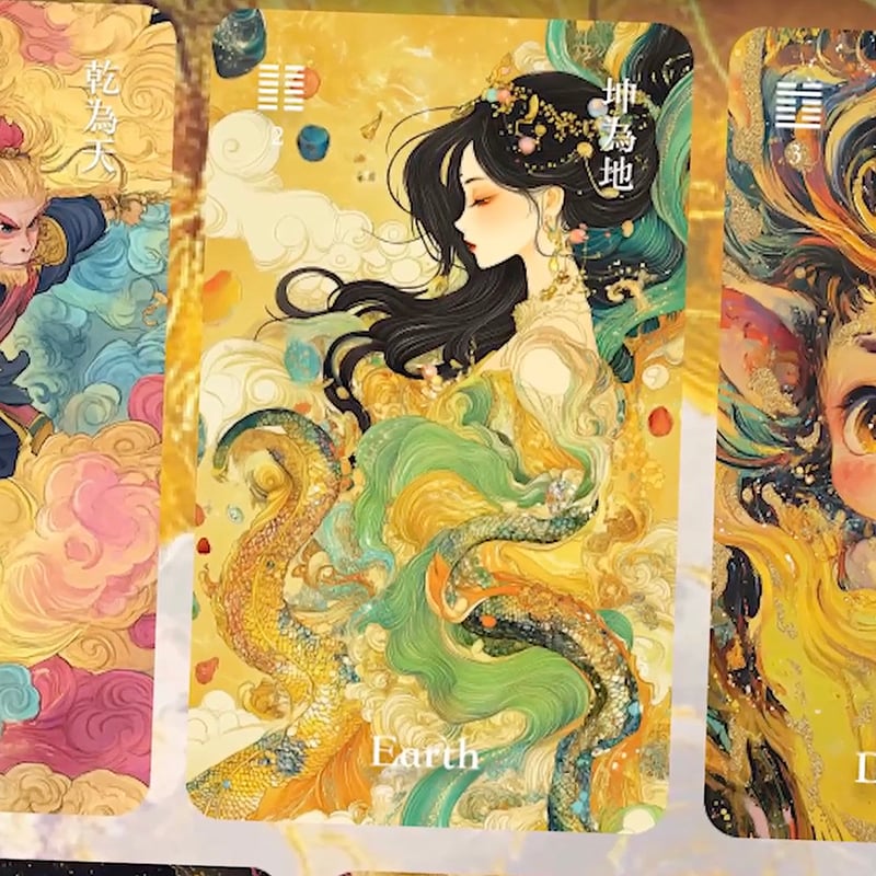 I-Ching Oracle Wukong Edition【オラクルカード】 | musemuse