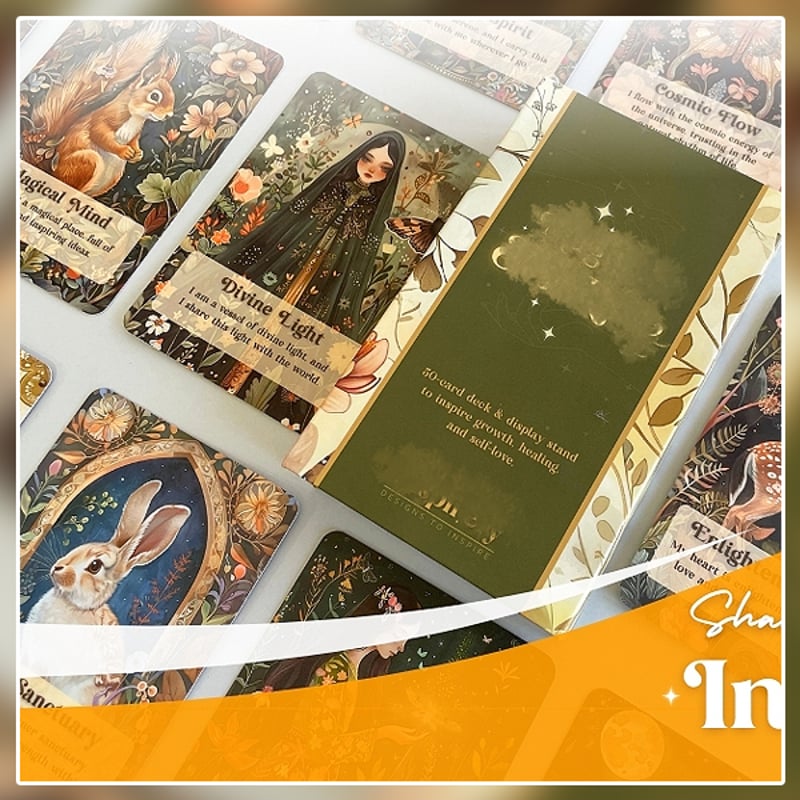 予約商品】Magical Self-Love Affirmation Cards【オラクルカ