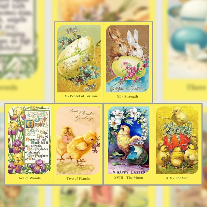 予約商品】Easter Tarot Deck【タロットカード】 | musemuse