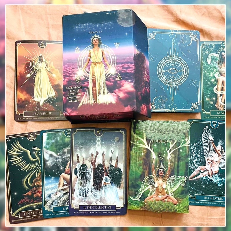 予約商品】Elemental Empath Oracle Deck【オラクルカード】 | m