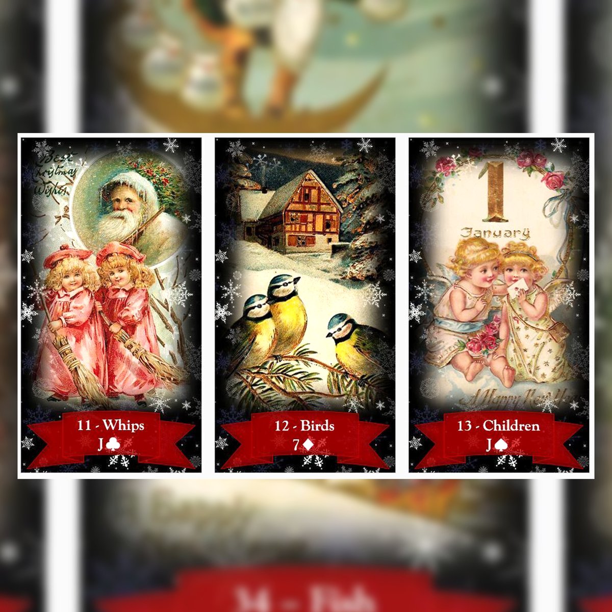 Christmas Lenormand【ルノルマンカード】 | musemuse