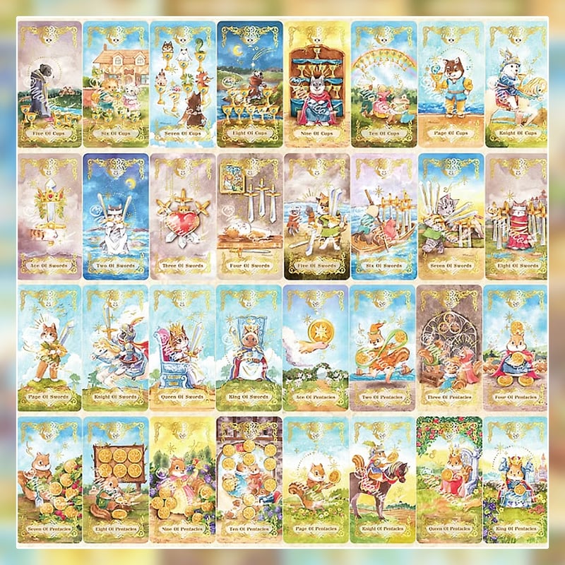 再販バージョン】Animal Tarot【タロットカード】 | musemuse