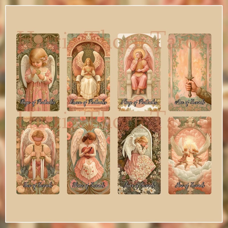 予約商品】Angelic Bloom Tarot【タロットカード】 | musemuse
