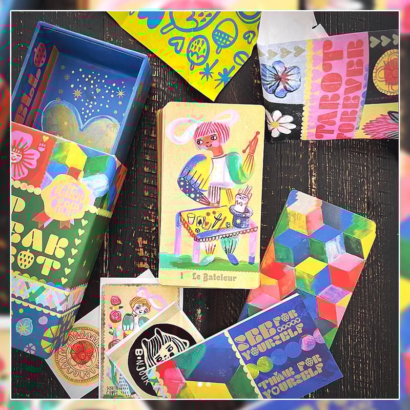 pip speak tarot タロットカード Pip Speak Tarot — KittenChops Illustration